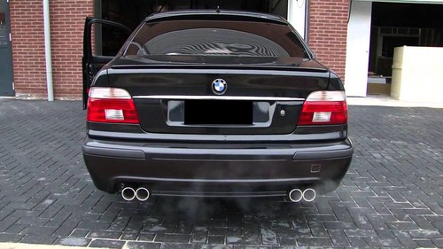 Rear bumper diffuser - m5, outs