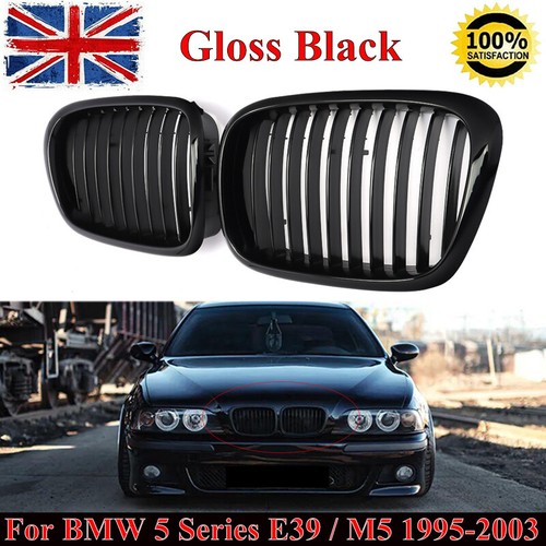 Gloss black front bumper grill - gloss,