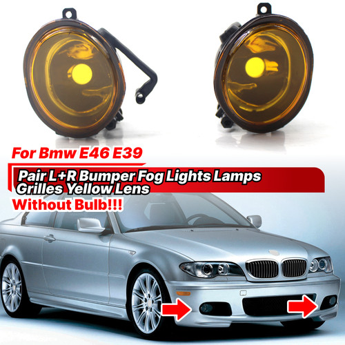 Pair bumper fog - bumper, lamp