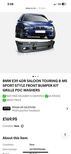 Bmw e39 4dr - e39, touring